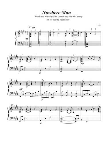 Nowhere Man (arr. Jim Palmer)