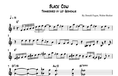 Black Cow (arr. Lef Germenlis)