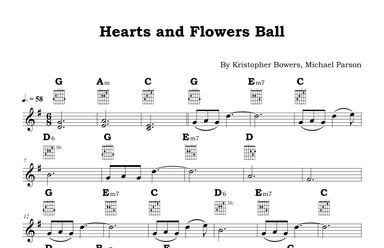 Hearts And Flowers Ball (arr. Isabel Oliveira Hill)