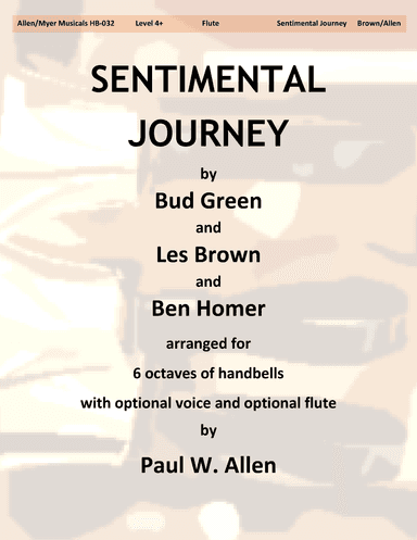 Sentimental Journey (arr. Paul W. Allen)