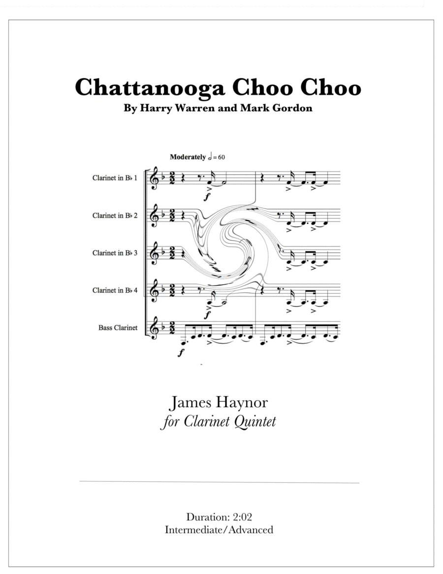 Chattanooga Choo Choo (arr. James Haynor)