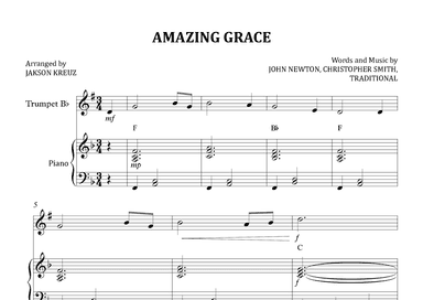 AMAZING GRACE (arr. Jakson Kreuz)