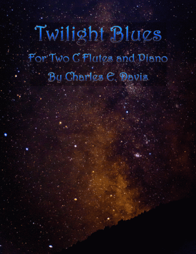 Twilight Blues - Two C Flutes and Piano