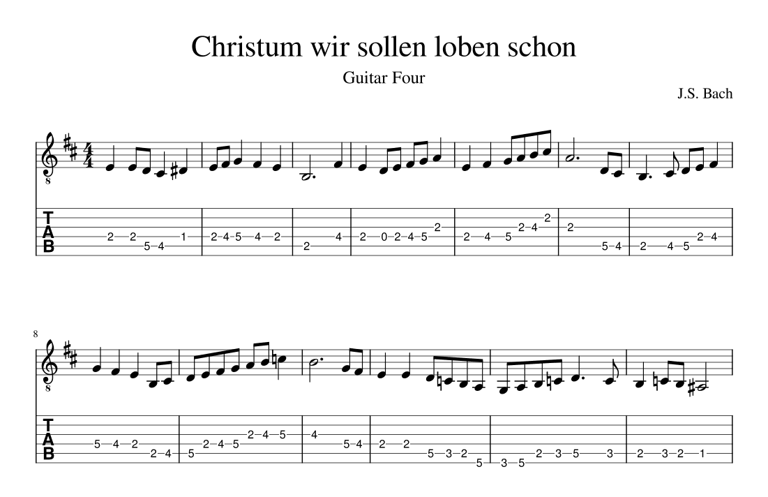 Christum wir sollen loben schon (arr. Terry Kuhns)