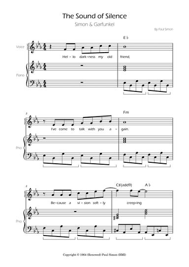The Sound Of Silence (arr. Ygor Nunes)