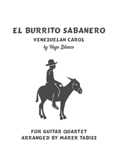 El Burrito Sabanero (mi Burrito Sabanero) (arr. Marek Tabisz)
