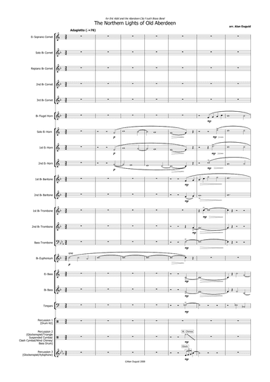 The Northern Lights of Old Aberdeen (arr. Alan Duguid)