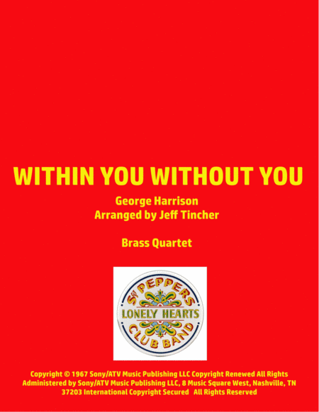 Within You Without You (arr. Jeff Tincher)