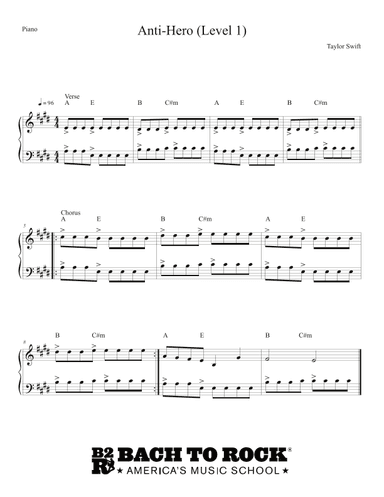 Anti-hero (arr. Bach to Rock)