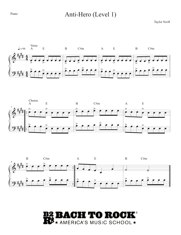 Anti-hero (arr. Bach to Rock)