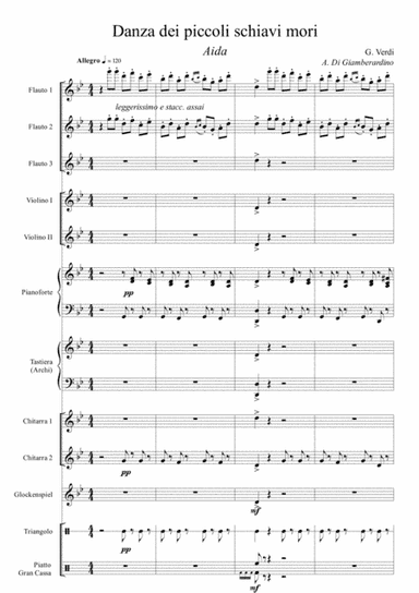 Dance of the Moorish Slaves - STUDENT ORCHESTRA (arr. Antonio Di Giamberardino)
