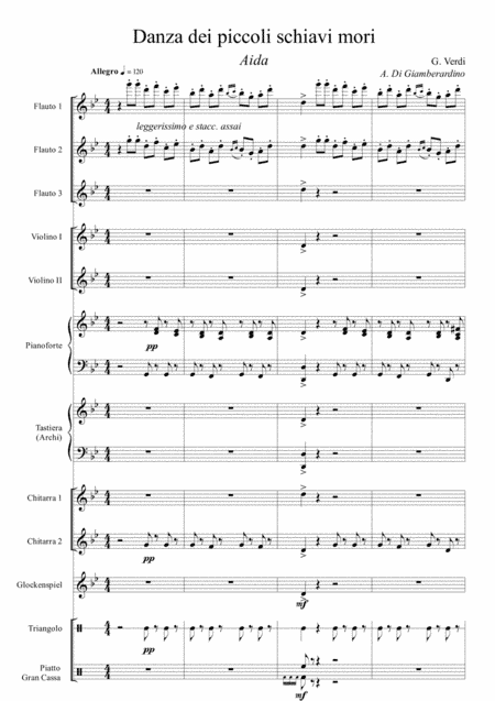 Dance of the Moorish Slaves - STUDENT ORCHESTRA (arr. Antonio Di Giamberardino)