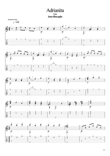 Adrianita (Waltz) (arr. Leonardo Ramos)