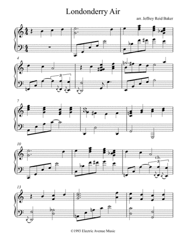 Londonderry Air (a/k/a Danny Boy) (arr. Jeffrey Reid Baker)