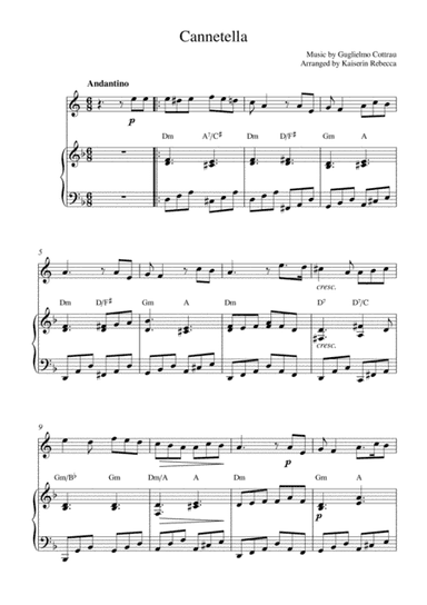 Cannetella (arr. Kaiserin Rebecca)