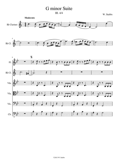 G minor Suite - III. 4/4