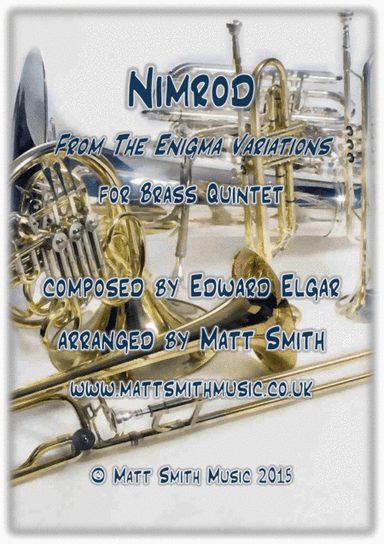 Nimrod from The Enigma Variations by Edward Elgar - BRASS QUINTET (arr. Matt Smith)