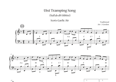 Uist Tramping Song (Null do dh' Uibhist) (arr. Julia Gordon)