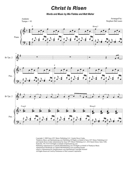 Christ Is Risen (arr. Stephen DeCesare)