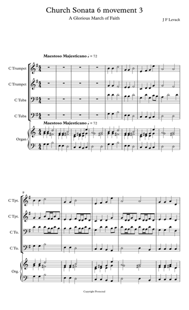 Guitar Trio 2 mov III Moderato Majesticano