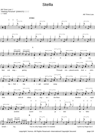 Stella (arr. COPYDRUM)