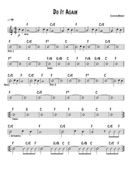 Do It Again (arr. David M Fagnant)