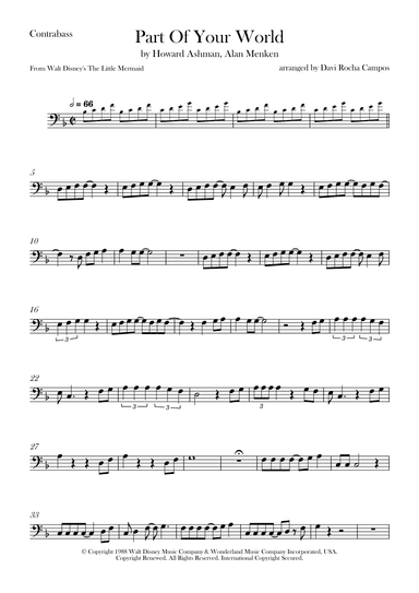 Part Of Your World (arr. Davi Rocha Campos)