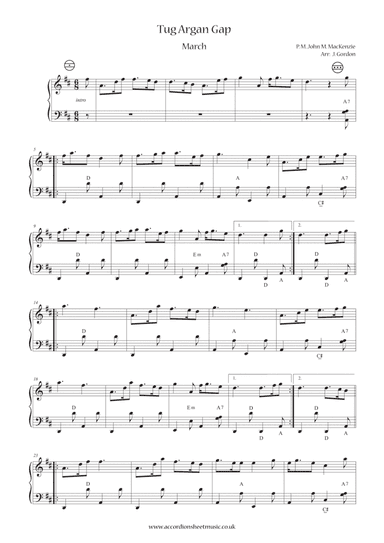 Tug Argan Gap (arr. Julia Gordon)