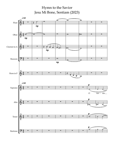 Hymn to the Savior