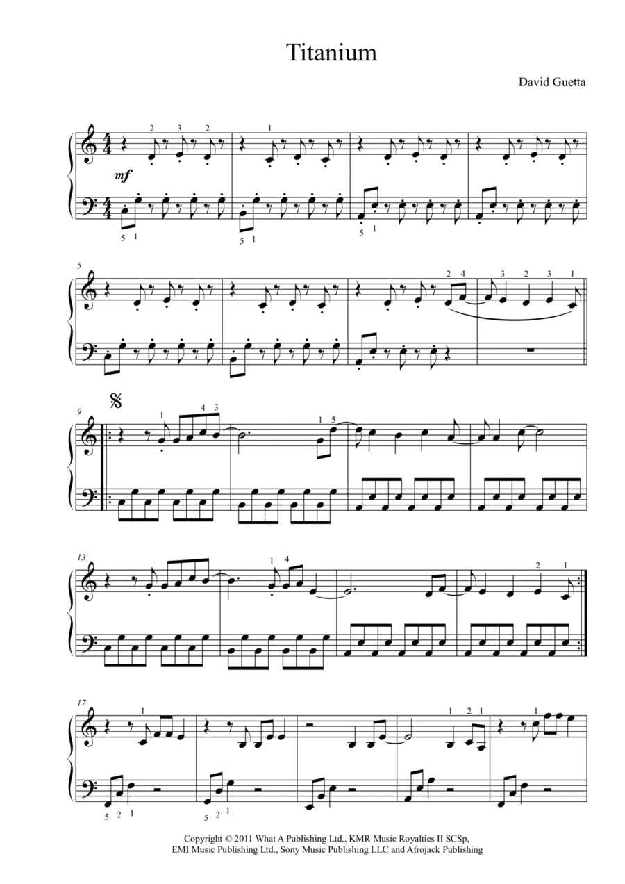 Titanium (arr. Thomas Jancso)