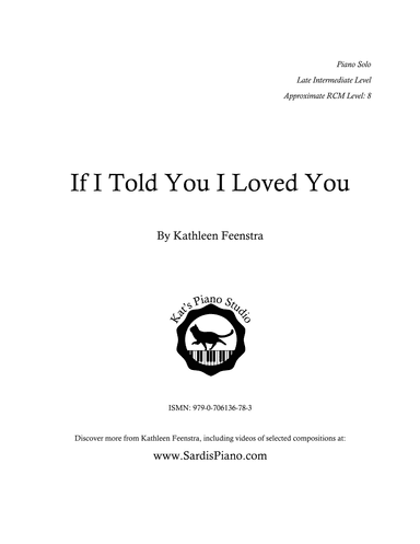 If I Told You I Loved You