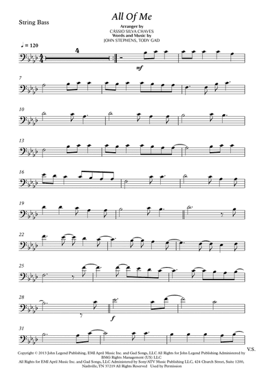 All Of Me (arr. Cássio Silva Chaves)