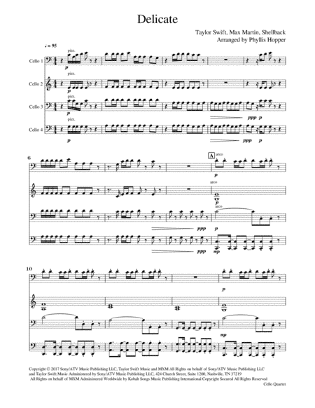 Delicate (arr. Phyllis Hopper)