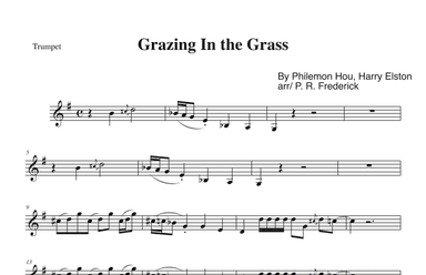 Grazing In The Grass (arr. P. R. Frederick)