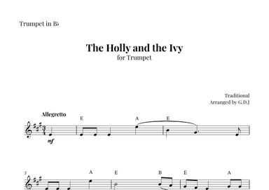 The Holly and the Ivy (arr. GDJ)