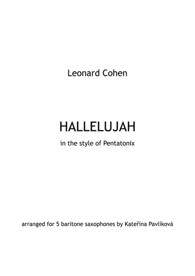 Hallelujah (arr. Kateřina Pavlíková)