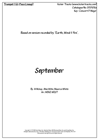 September (arr. Michael Storeton-West)