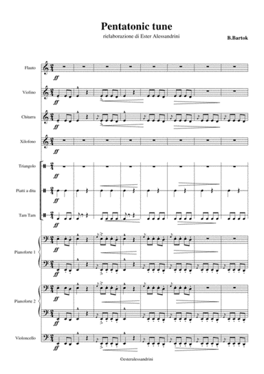 Pentatonic Tune (arr. Ester Alessandrini)