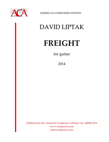 [Liptak] Freight
