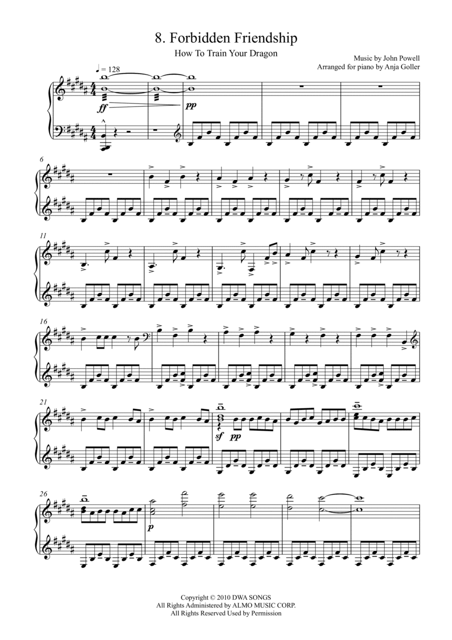 Forbidden Friendship (arr. Anja Goller)