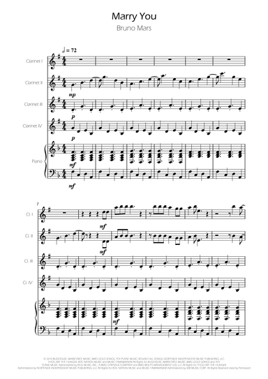 Marry You (arr. Ygor Nunes)