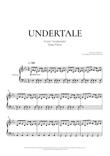 Undertale Variations (arr. Pedro Merendi)