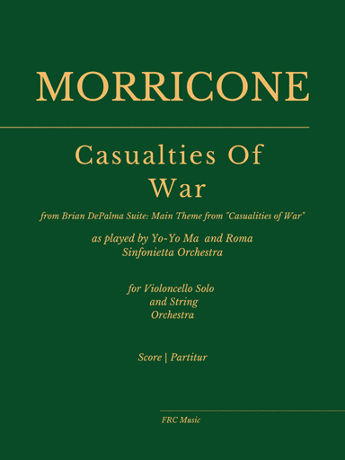 Casualties Of War   -end Title (arr. Flavio Regis Cunha)