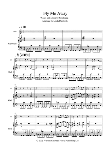 Fly Me Away (arr. Linda Dalgliesh)
