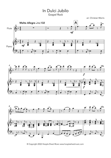 In Dulci Jubilo, Gospel Rock (arr. Christian Morris)