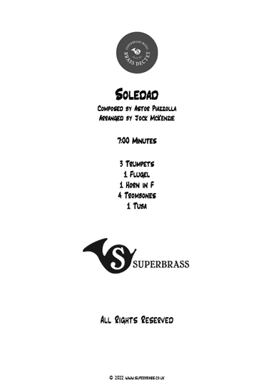 Soledad (arr. Jock McKenzie)