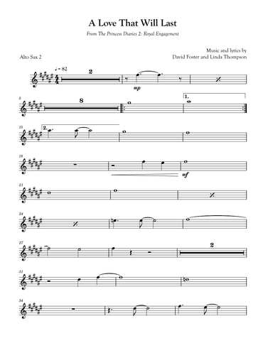 A Love That Will Last (arr. David Lartey)