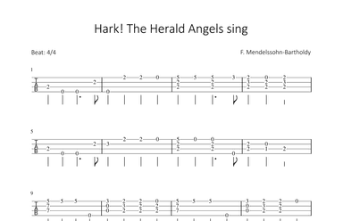 Hark The Herald Angels sing (arr. Bettina Schipp)