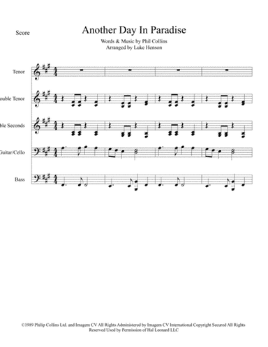 Another Day In Paradise (arr. Luke Henson)
