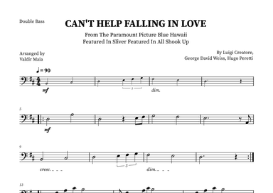 Can't Help Falling In Love (arr. Valdir Maia)